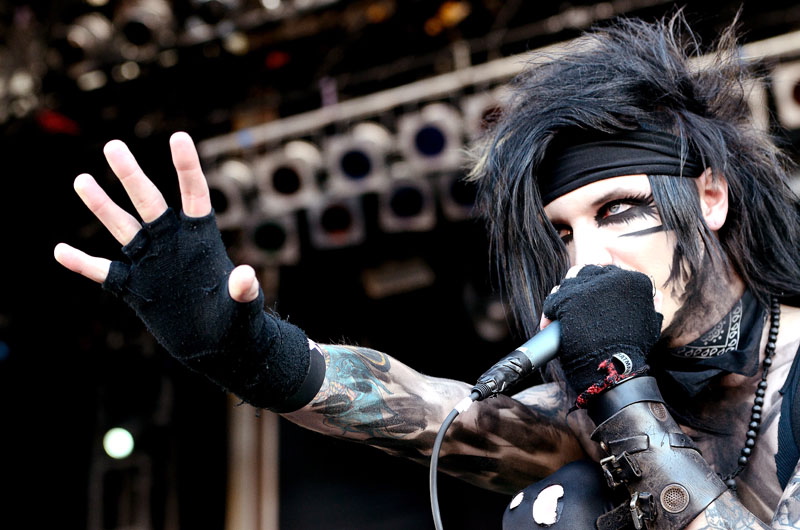 Black Veil Brides, live, Rock am Ring 2011