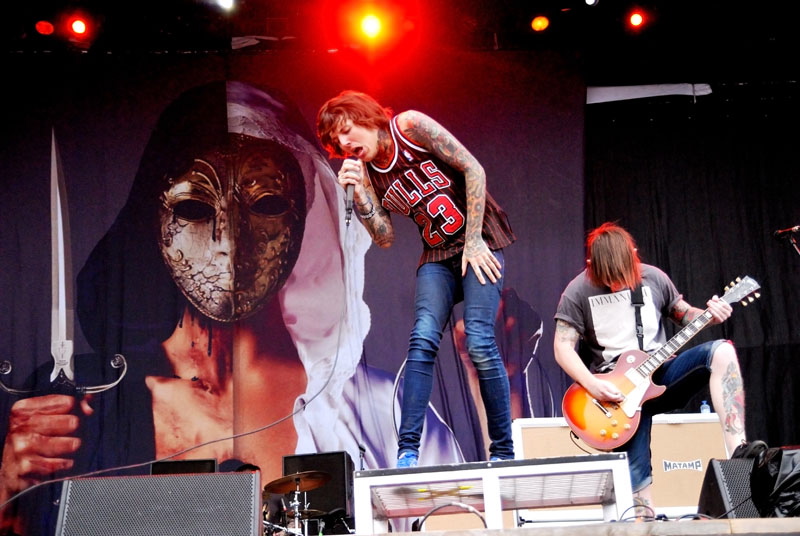 Bring Me The Horizon, live, Rock am Ring, 2011