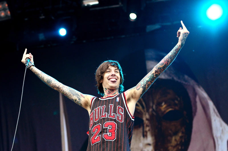 Bring Me The Horizon, live, Rock am Ring, 2011