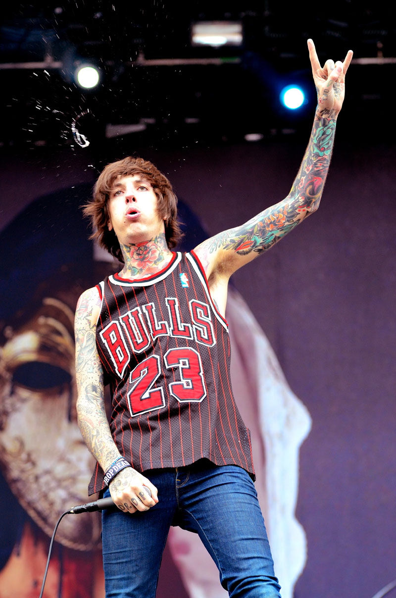 Bring Me The Horizon, live, Rock am Ring, 2011