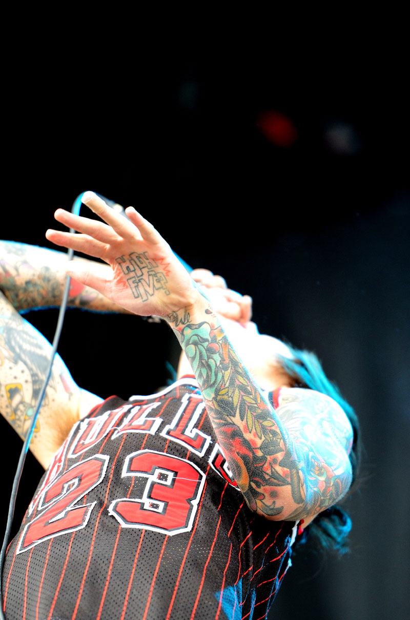 Bring Me The Horizon, live, Rock am Ring, 2011