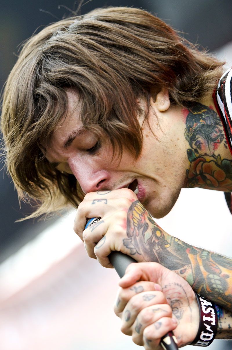 Bring Me The Horizon, live, Rock am Ring, 2011
