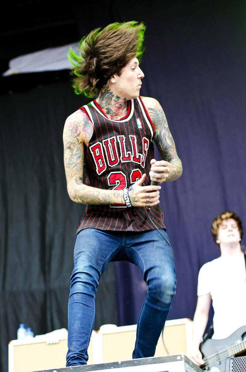 Bring Me The Horizon, live, Rock am Ring, 2011