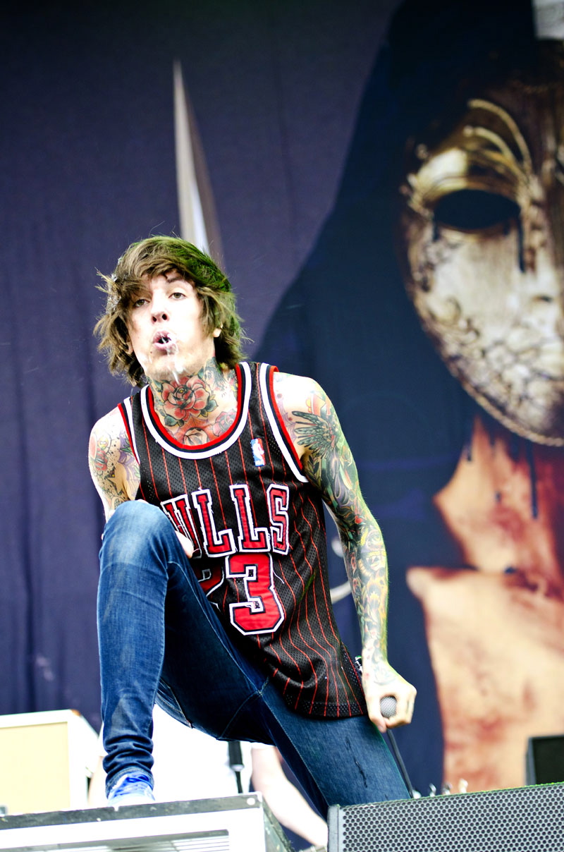 Bring Me The Horizon, live, Rock am Ring, 2011