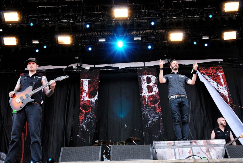 Caliban, live, Rock am Ring, 2011