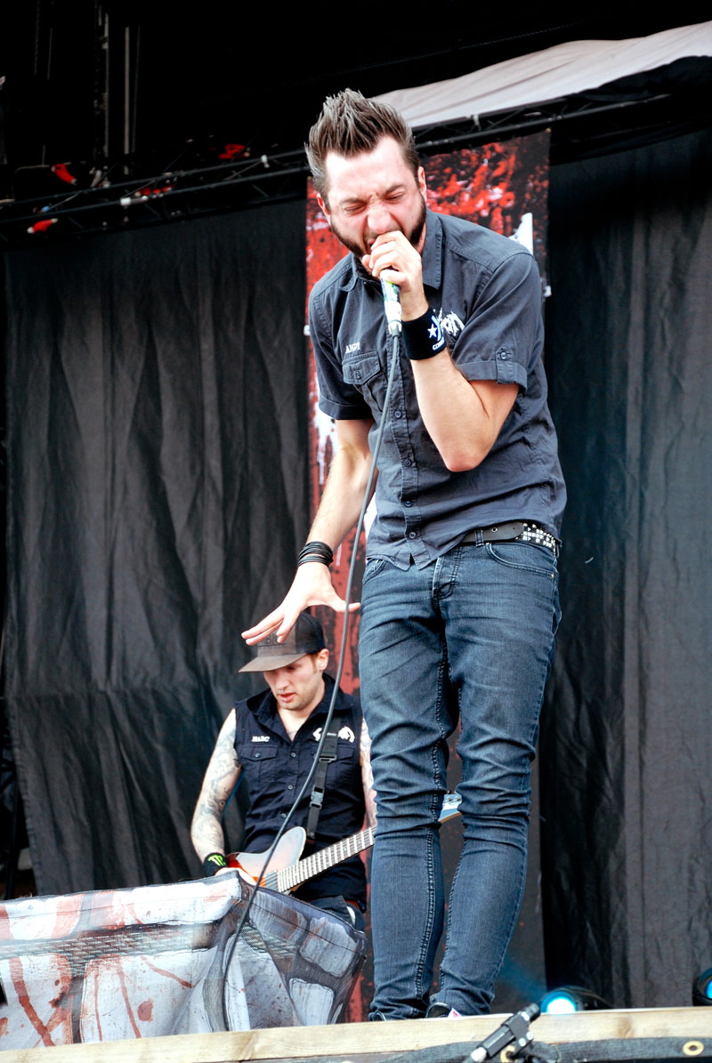 Caliban, live, Rock am Ring, 2011