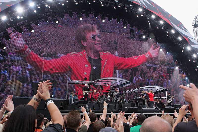 Bon Jovi, live, 12.06.2011 München, Olympiastadion