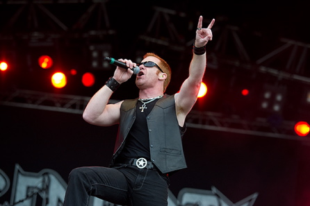 Iced Earth, live 2011, Sweden Rock Festival