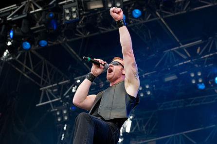 Iced Earth, live 2011, Sweden Rock Festival