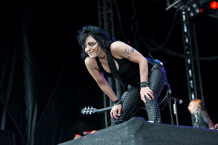 Joan Jett, live 2011, Sweden Rock Festival