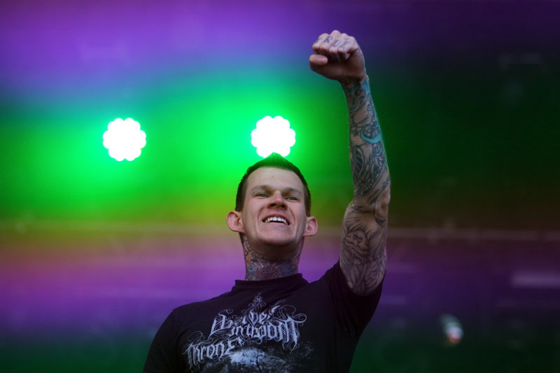 Carnifex, live, With Full Force 2011