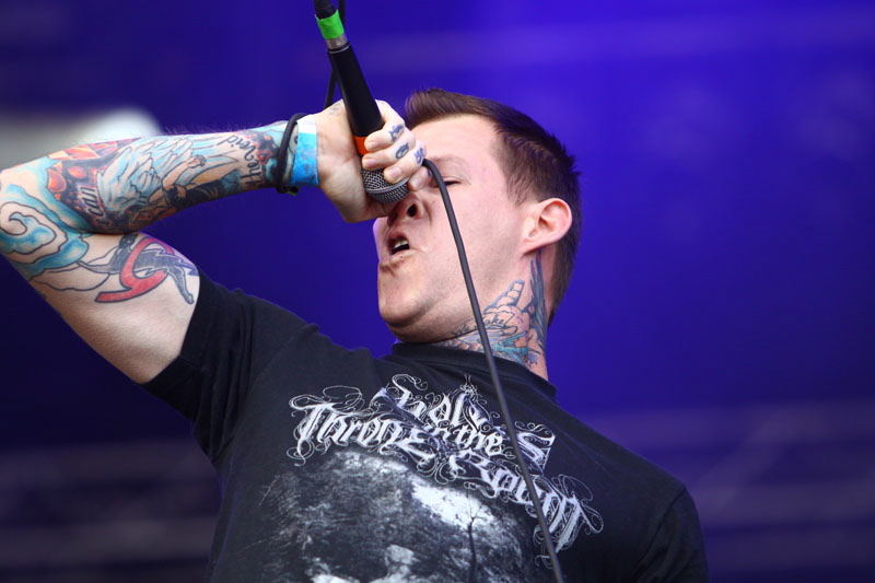 Carnifex, live, With Full Force 2011