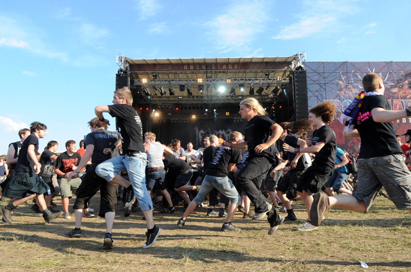Die Fans beim Rock Harz 2011