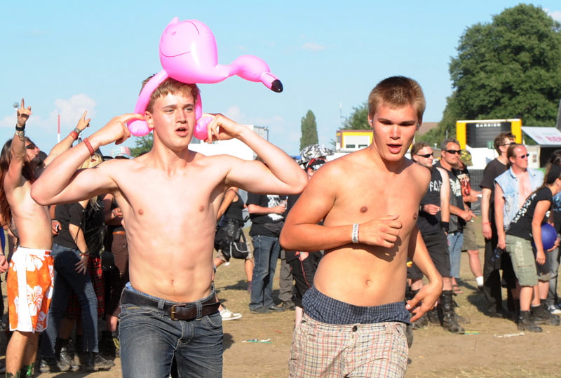 Die Fans beim Rock Harz 2011