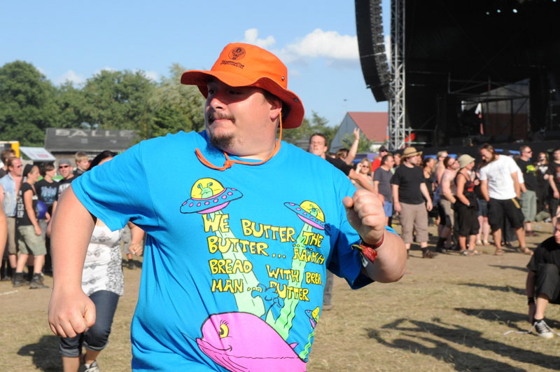 Die Fans beim Rock Harz 2011