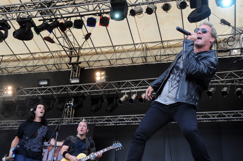 Fozzy, live, Rock Harz 2011