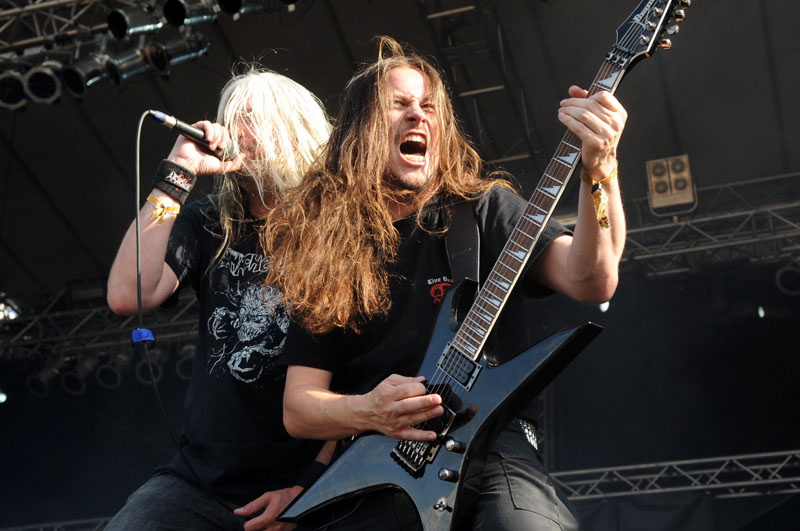 Hail Of Bullets, live, Rock Harz 2011