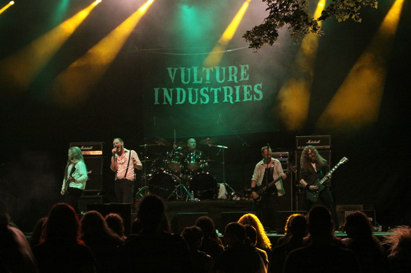 Vulture Industries, live, Metalcamp 2011