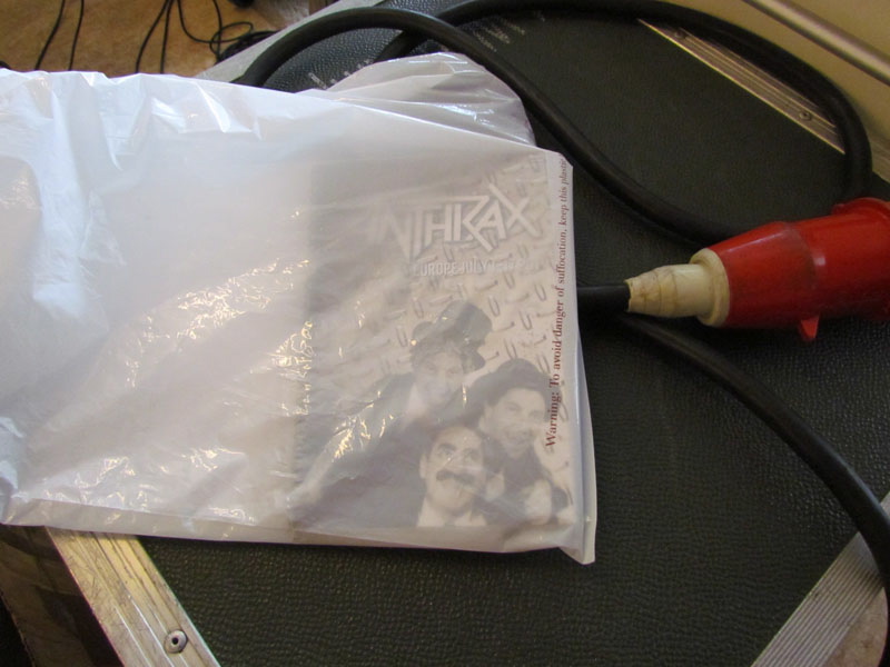 Bei Anthrax im Proberaum