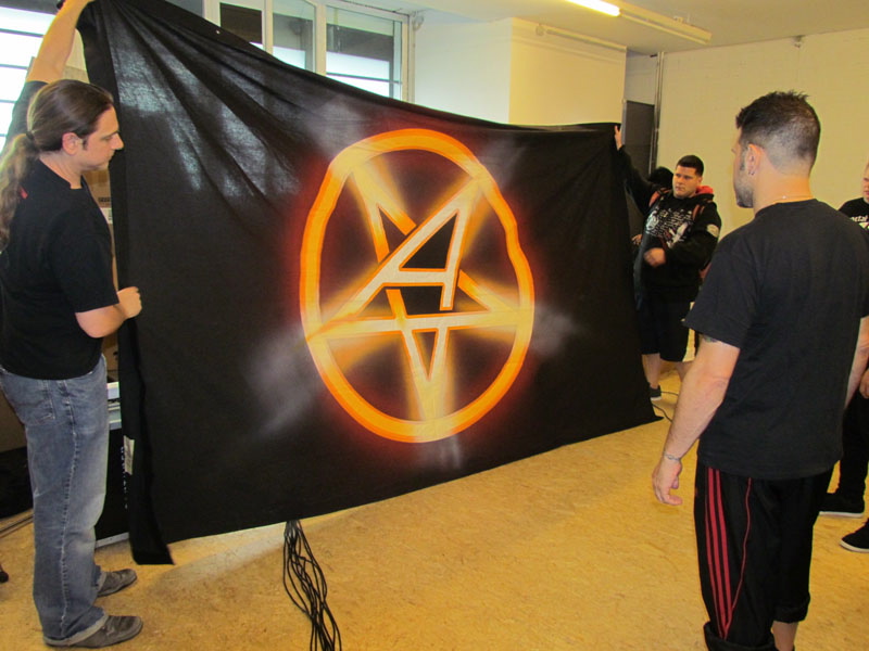 Bei Anthrax im Proberaum