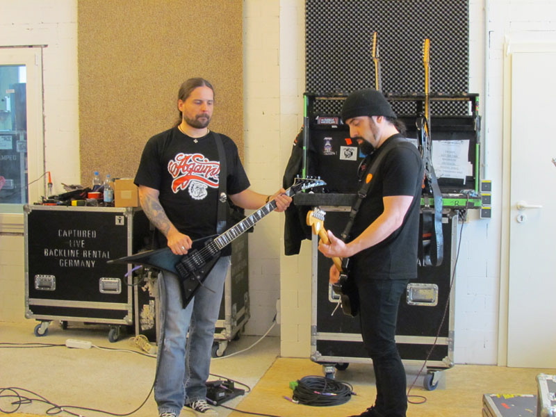 Bei Anthrax im Proberaum