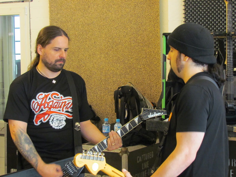 Bei Anthrax im Proberaum