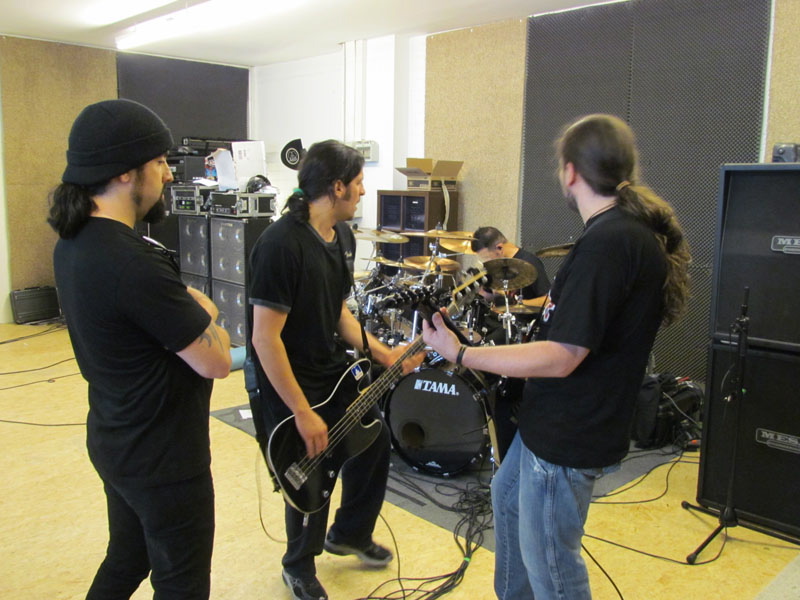 Bei Anthrax im Proberaum