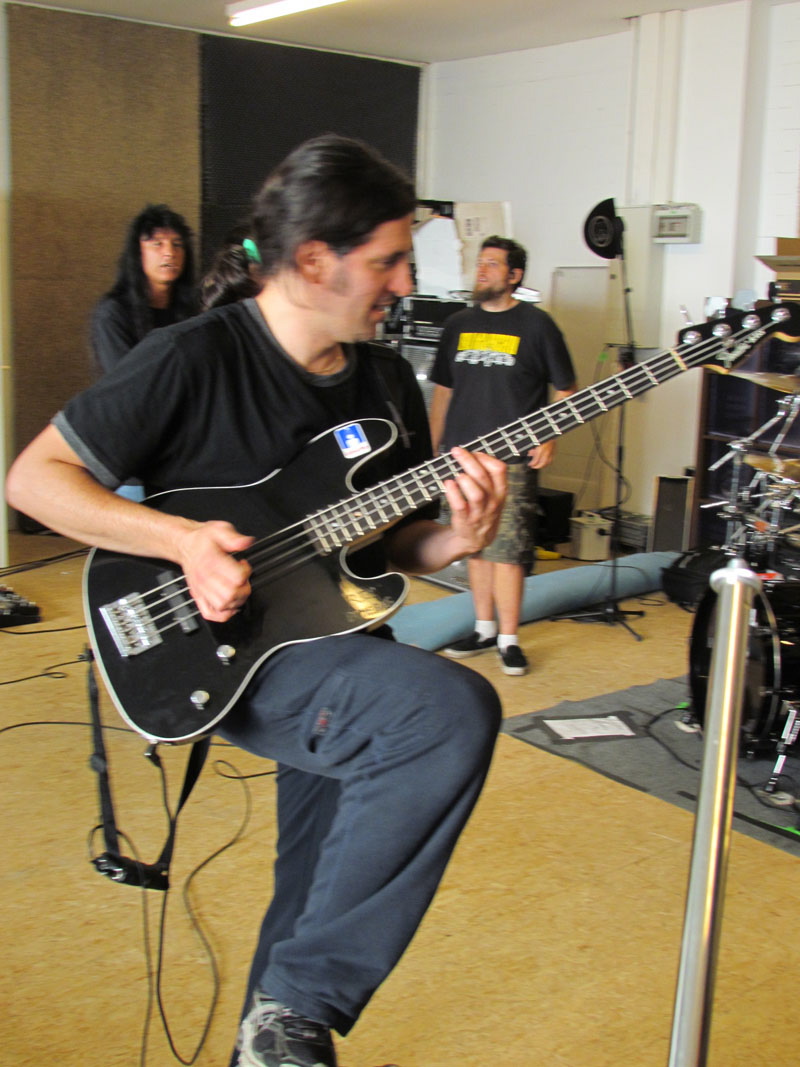 Bei Anthrax im Proberaum