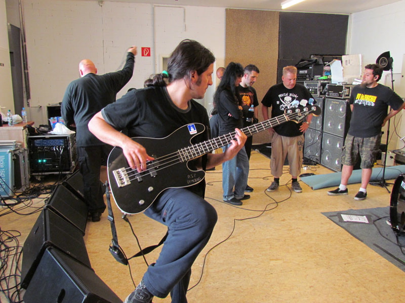 Bei Anthrax im Proberaum