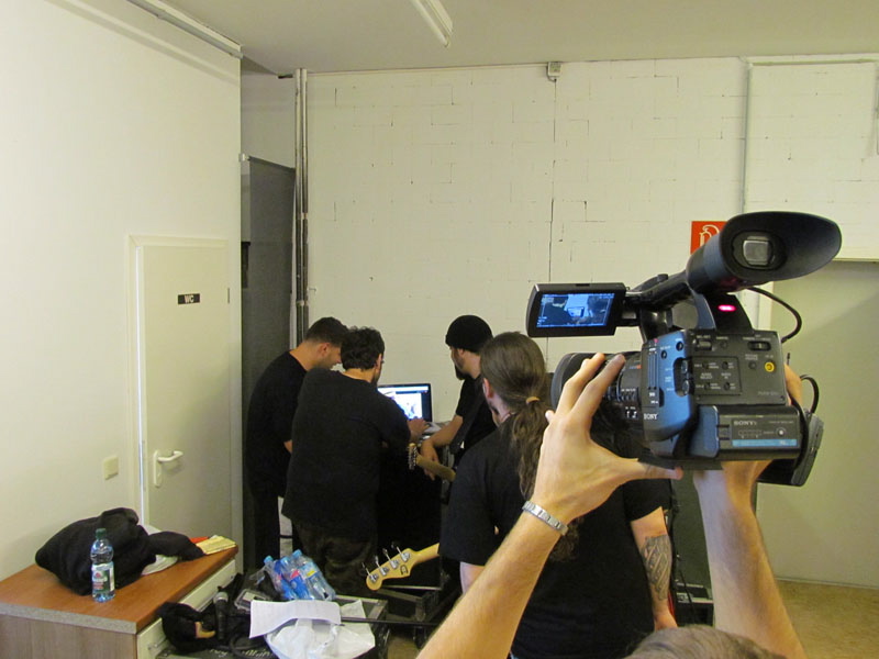 Bei Anthrax im Proberaum