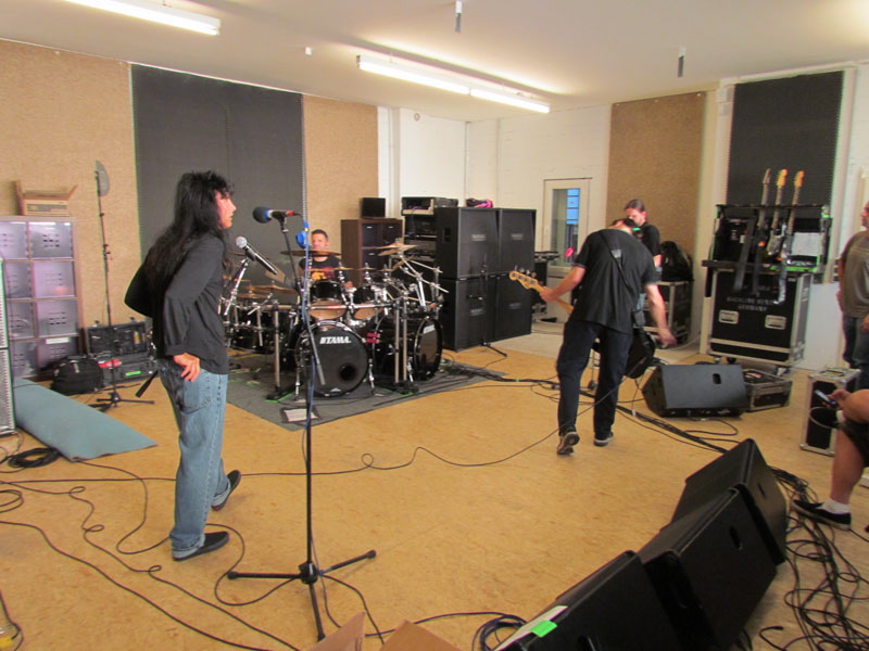 Bei Anthrax im Proberaum