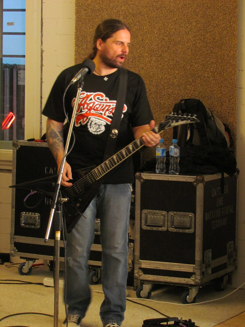 Bei Anthrax im Proberaum