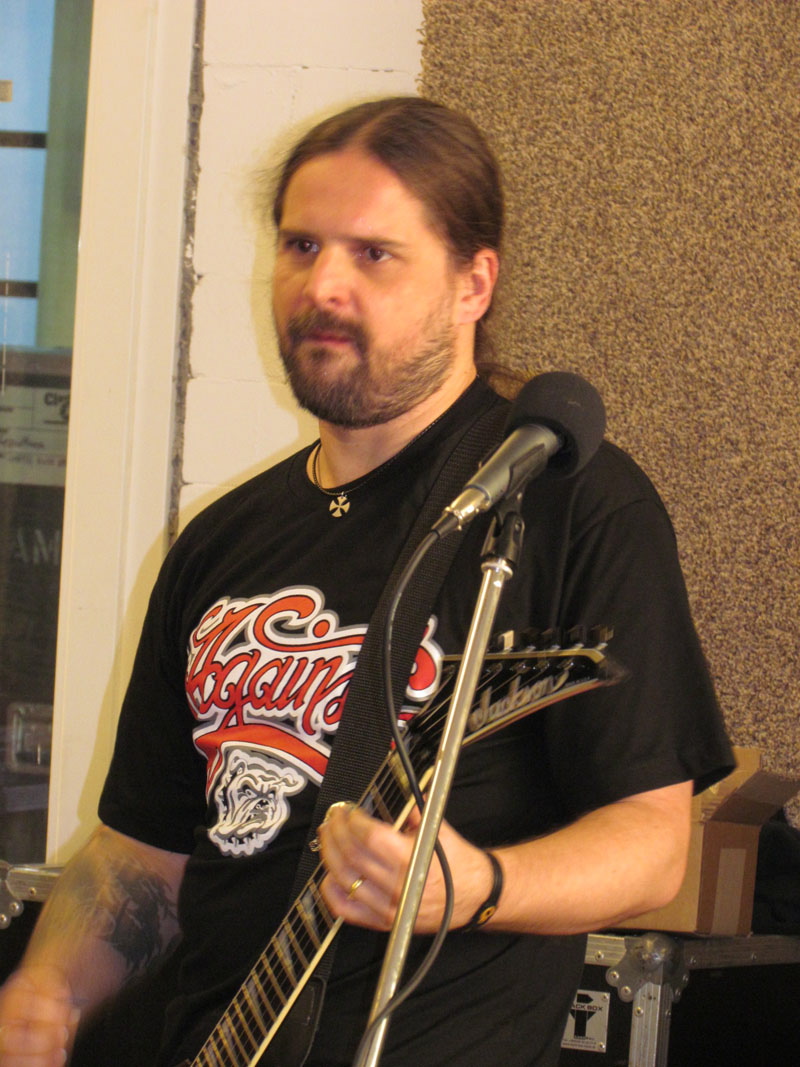 Bei Anthrax im Proberaum