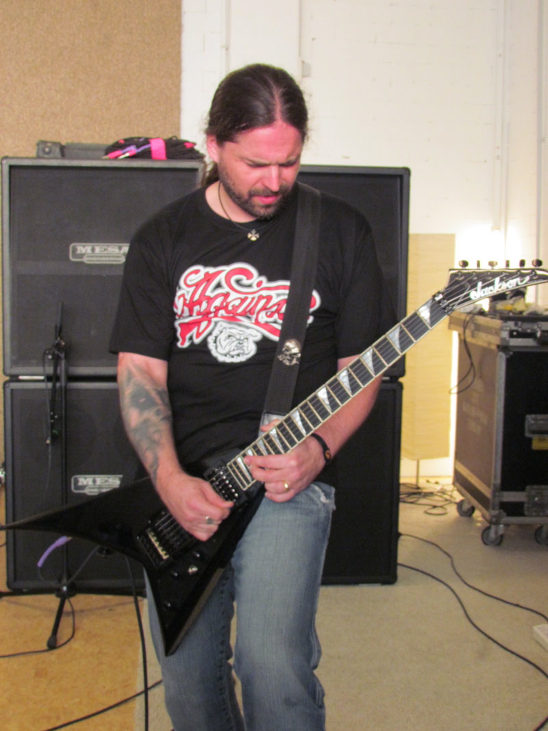 Bei Anthrax im Proberaum