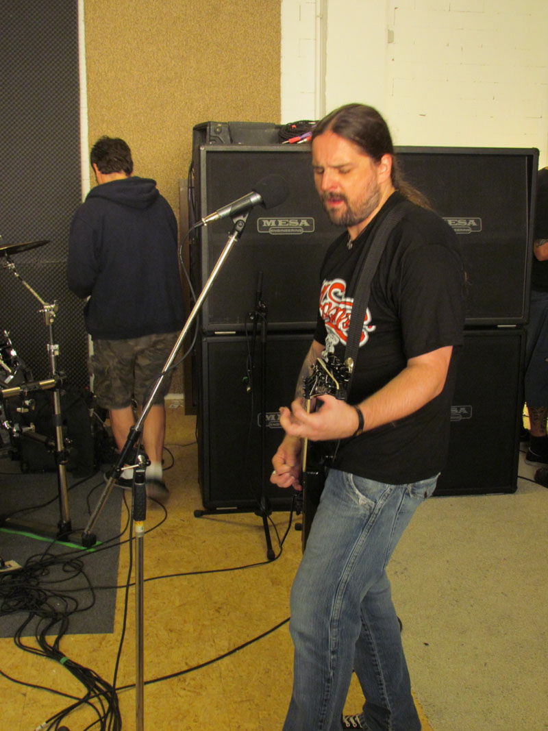 Bei Anthrax im Proberaum