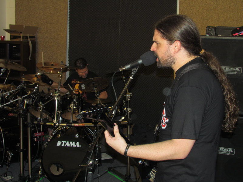 Bei Anthrax im Proberaum