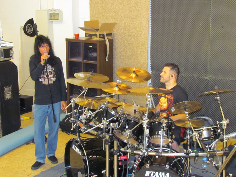 Bei Anthrax im Proberaum