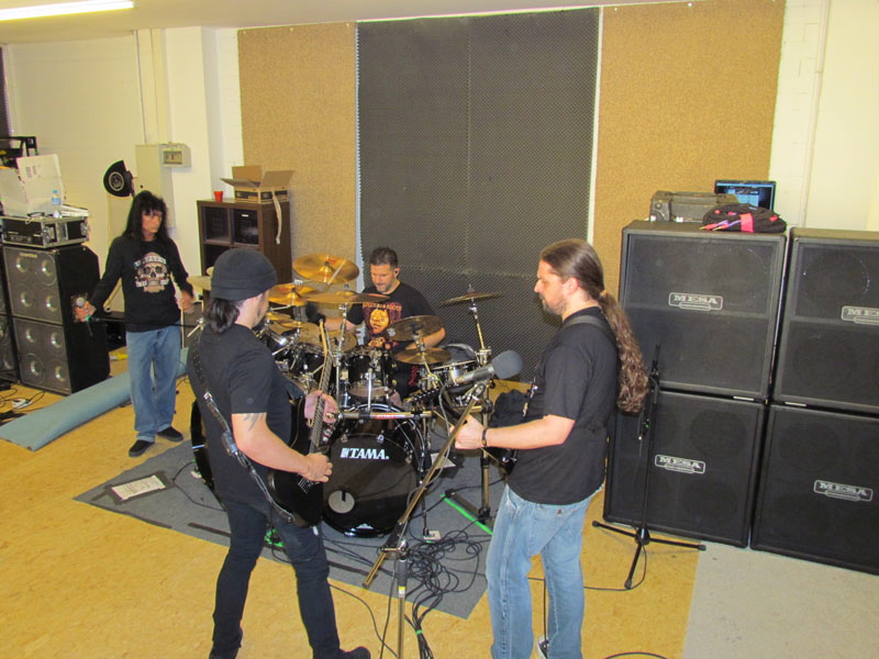 Bei Anthrax im Proberaum