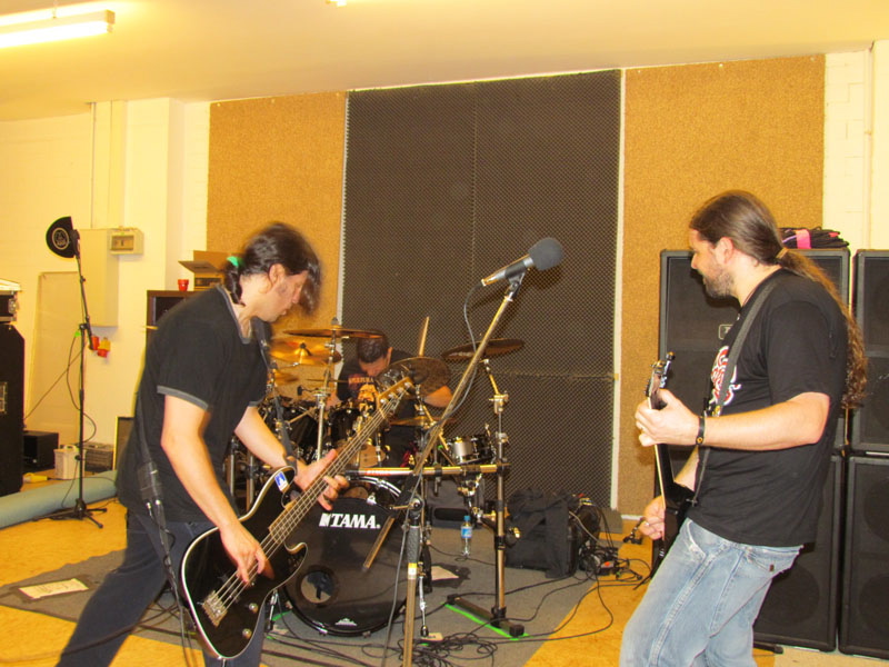 Bei Anthrax im Proberaum