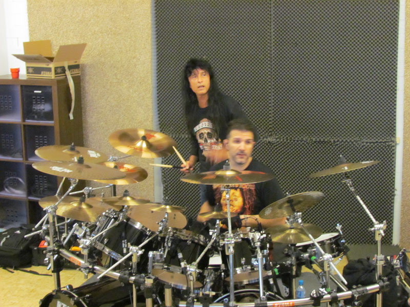 Bei Anthrax im Proberaum