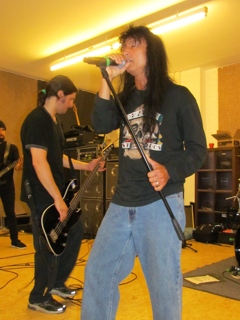 Bei Anthrax im Proberaum