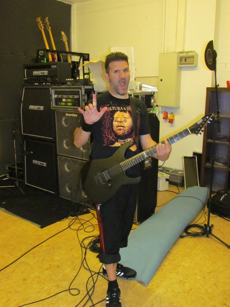 Bei Anthrax im Proberaum