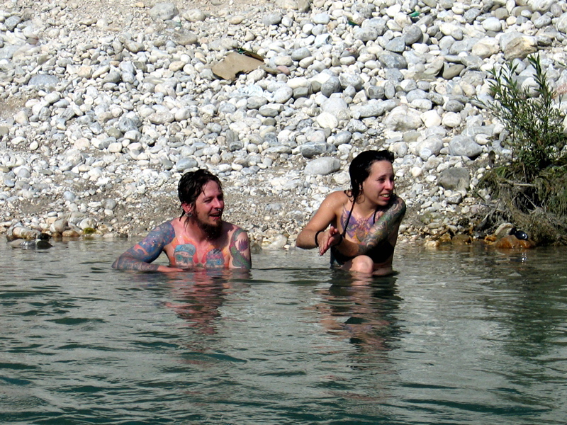 Glückliche Fans beim Metalcamp 2011, Tolmin, Slowenien