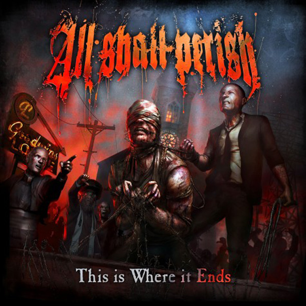 All Shall Perish, This Is Where It Ends, Cover