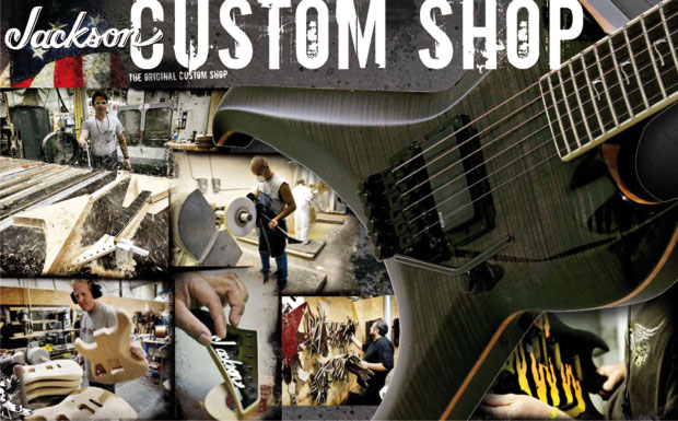 Für den unwahrscheinlichen Fall, dass für einen hier keine Axt dabei ist, gibt es zum Glück den Jackson Custom Shop. Hi...