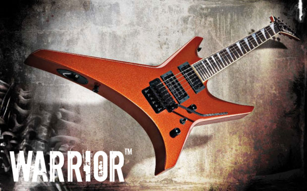 1989 brachte Jackson sein ausgefallenstes und brutalstes Design unter dem treffenden Namen Warrior auf den Markt. Mit jung...