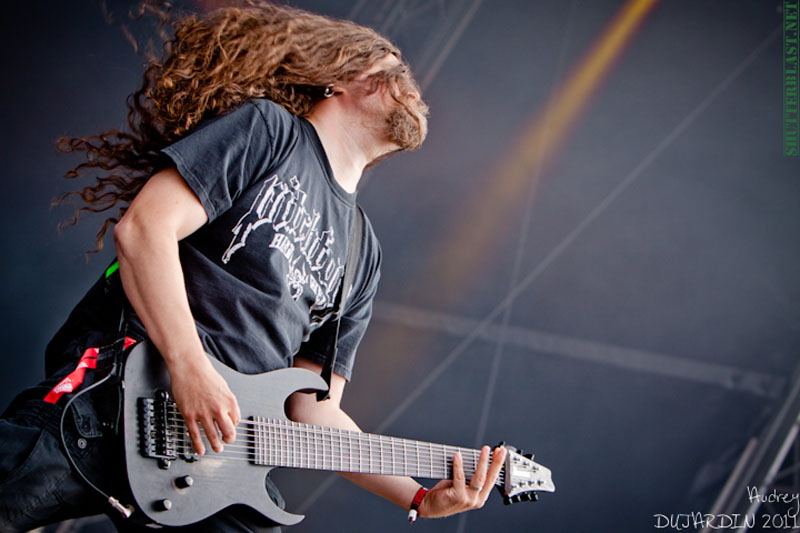 Meshuggah, live, Tuska Open Air 2011
