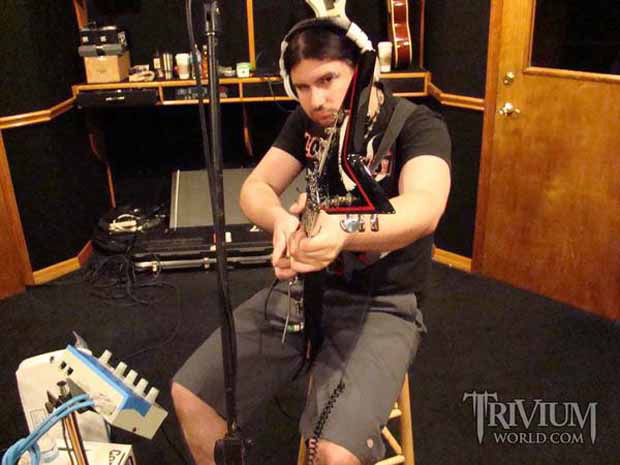 Trivium im Studio