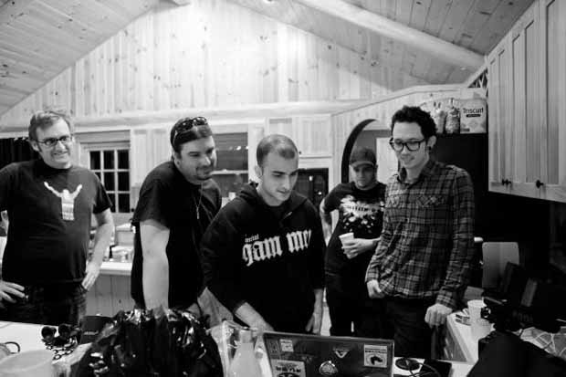 Trivium im Studio