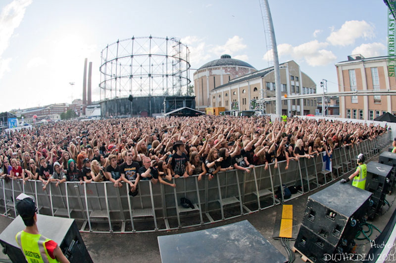 Turisas, live, Tuska Open Air 2011